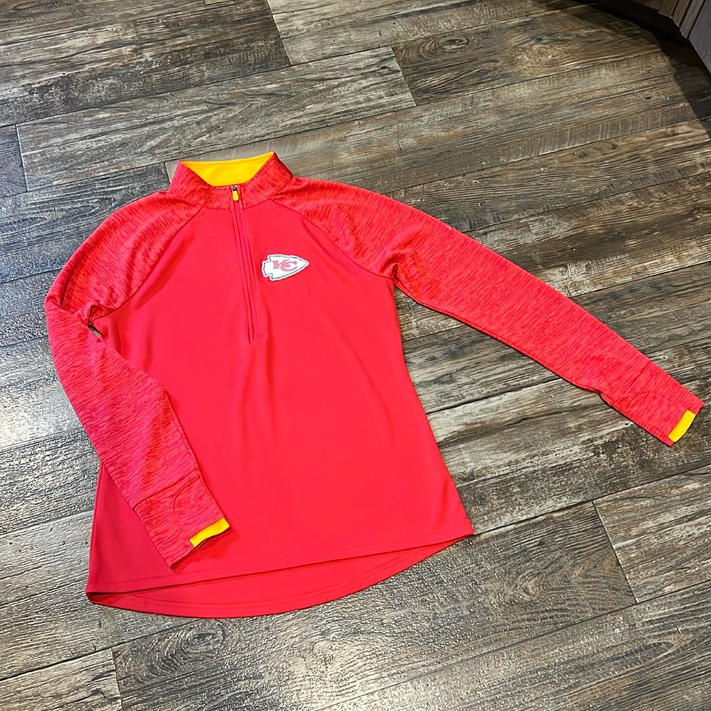 Ladies KC chiefs pullover size large